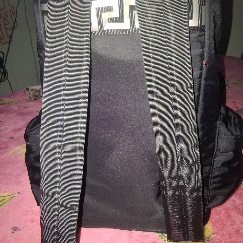 Versace Black Backpack - image 2